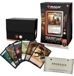 Magic the Gathering Phyrexia All Will Be One Rebellion Rising Commander Deck Box - Image 1