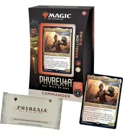 Magic the Gathering Phyrexia All Will Be One Rebellion Rising Commander Deck Box - Image 2