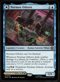 Norman Osborn Green Goblin - Magic the Gathering - Spider-Man Prerelease Foil - Image 3