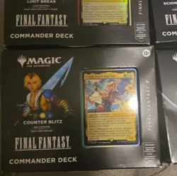 Magic: The Gathering Final Fantasy Commander Deck Bundle (Includes All 4 Decks) - Image 4