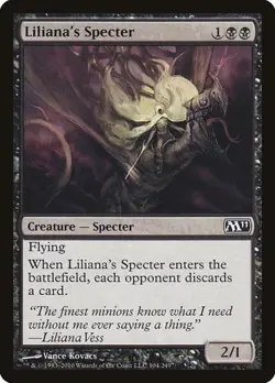Liliana's Specter - Foil Magic 2011 LP MTG - Image 1