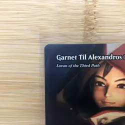 Garnet Til Alexandros 17th R024 (Showcase) (Borderless) FCA - FINAL FANTASY MTG - Image 2