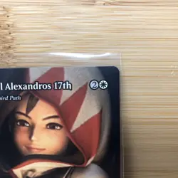 Garnet Til Alexandros 17th R024 (Showcase) (Borderless) FCA - FINAL FANTASY MTG - Image 3