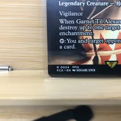 Garnet Til Alexandros 17th R024 (Showcase) (Borderless) FCA - FINAL FANTASY MTG - Image 4