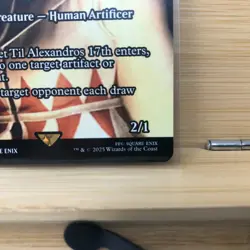 Garnet Til Alexandros 17th R024 (Showcase) (Borderless) FCA - FINAL FANTASY MTG - Image 5