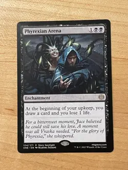 MTG NM Phyrexian Arena [Phyrexia: All Will be One] - Image 1