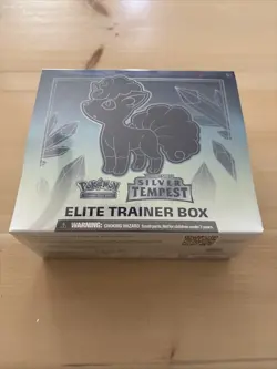 Silver Tempest Elite Trainer Box Pokemon Sword & Shield ETB Factory Sealed - Image 1