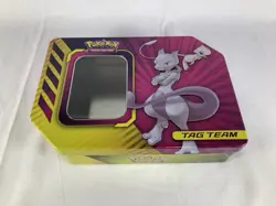 11 Empty Pokemon Tins Lot (Mewtwo Tag Team And More) - Image 2