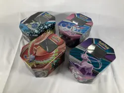 11 Empty Pokemon Tins Lot (Mewtwo Tag Team And More) - Image 5
