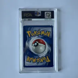 2000 Pokemon Game Chansey 3/130 Base Set 2 Holo Rare PSA 8 NM-MT - Image 2