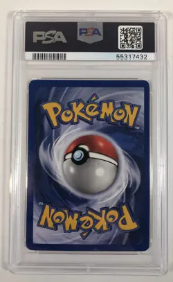 2000 Pokemon 2 Player CD-ROM Base Set 1st Edition Machamp Cosmos Holo #8 PSA 8 - Image 2