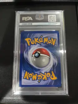Pokemon TCG Neo Genesis Set Ampharos Holo Rare #1/111 PSA 8 NM-MT - Image 2