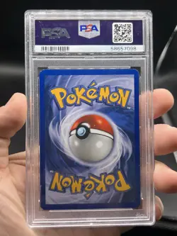 PSA 8 Nidoking Holo Rare 11/130 Base Set 2 2000 Pokemon WOTC English NM SWIRL - Image 4