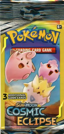 Pokemon TCG Cosmic Eclipse Mini Pack (Togepi Cleffa Igglybuff Art) New/Sealed - Image 1