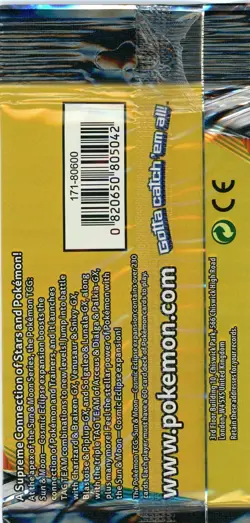 Pokemon TCG Cosmic Eclipse Mini Pack (Togepi Cleffa Igglybuff Art) New/Sealed - Image 2