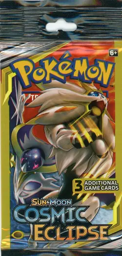 Pokemon TCG Cosmic Eclipse Mini Pack (Solgaleo & Lunala Art) New/Sealed - Image 1