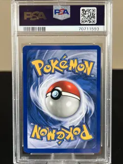 2000 POKEMON BASE SET 2 #10 MEWTWO-HOLO PSA 8 - Image 2