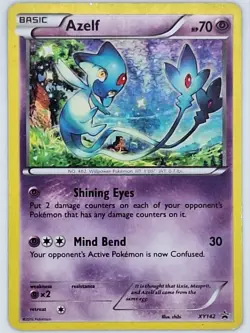 Azelf XY142 Pokemon - Black Star Promo Holo MP - Image 1