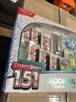 Pokemon TCG: Scarlet & Violet 151 Blooming Waters Premium Collection Box - Image 2