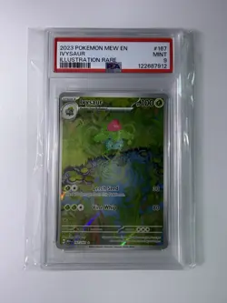 Pokemon PSA 9: 2023 Ivysaur 167/165 Illustration Rare - Scarlet & Violet 151 - Image 1
