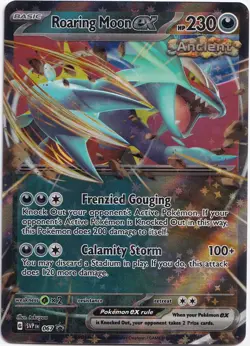 Pokemon Roaring Moon ex Double Rare Black Star Promo SVP 067 NM English - Image 1