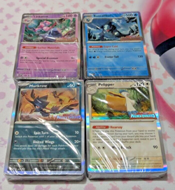 All 4 Pokemon TCG Paldea Evolved Build And Battle Promo Set Sealed Collection - Image 1