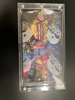 Pokemon Evolving Skies Booster Box Factory Sealed & Acrylic Case - Image 3