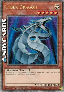 CYBER DRAGON • (Cyber Drago) • Quarter Century • TN23 EN005 • Lim • Yugioh! - Image 1