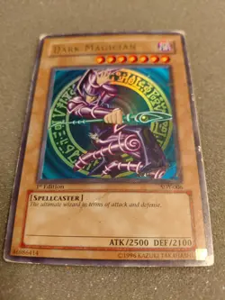 Dark Magician - SDY 006 - Holo 1st Edition MP/HP - Image 3