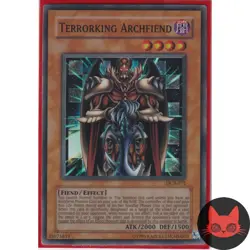 Yugioh Terrorking Archfiend DCR-072 Super Rare NM - Image 1
