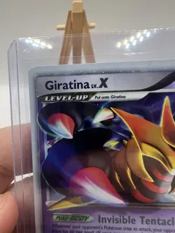 Giratina Lv.X DP38 Black Star Promo Diamond and Pearl Pokemon TCG Card 2009 LP - Image 5