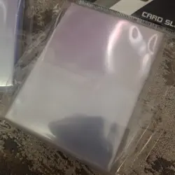 Dragon Card Sleeves 3.5"x2.5" Clear Matte Card Sleeves 20x 100 Packs 2000 Total - Image 3