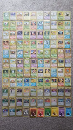 COMPLETE 2000 Pokemon Base Set 2 WOTC VINTAGE Rare/Uncommon/Common 110 Card Lot - Image 1