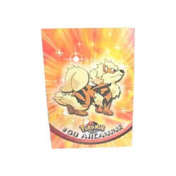 Pokemon #59 Arcanine Card 1999 Topps TV Animation Edition - Image 1