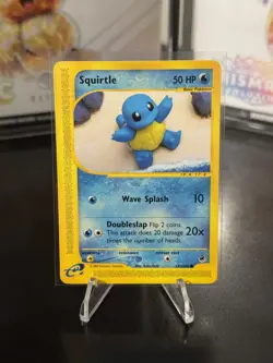 Pokemon Squirtle Expedition Base Set 2002 131/165 Card NM/Mint - Image 1