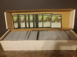 1100 Card Lot Magic the Gathering MTG Caustic Caterpillar #170 Insect Origins - Image 1