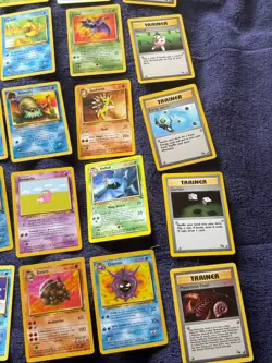 30 Vintage Fossil Pokemon Card Collection (30 Cards ) Wotc - Image 5
