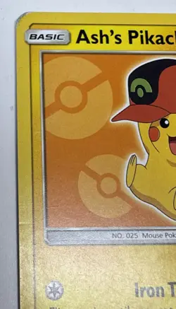 Ash’s Pikachu SM110 I Choose You Pokemon The Movie Promo LP/NM Card - Image 3