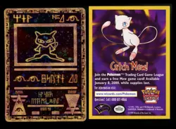 #2 Ancient Mew 2000 Holo SWIRL Black Star Promo Rare WOTC Nintendo Pokemon Card - Image 1