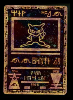 #2 Ancient Mew 2000 Holo SWIRL Black Star Promo Rare WOTC Nintendo Pokemon Card - Image 2