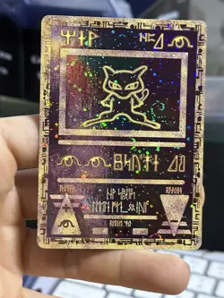#2 Ancient Mew 2000 Holo SWIRL Black Star Promo Rare WOTC Nintendo Pokemon Card - Image 4