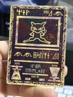 #2 Ancient Mew 2000 Holo SWIRL Black Star Promo Rare WOTC Nintendo Pokemon Card - Image 5
