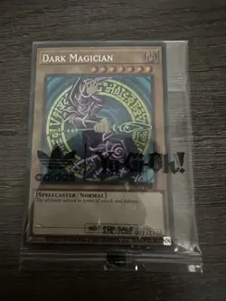Yu-Gi-Oh Dark Magician ADC1-EN001 adidas Promo Card Factory Sealed - Image 1