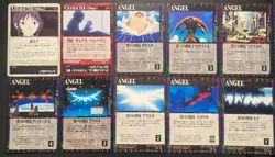 Neon Genesis Evangelion TCG Card Lot 77 Cards 1998 Bandai anime manga - Image 3