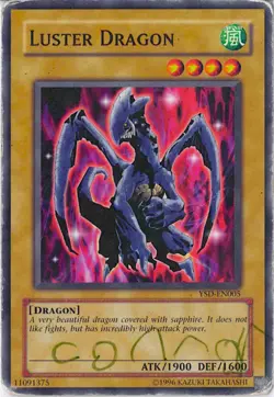Luster Dragon YSD-EN005 Starter Deck 2006 | Unlimited Yugioh Card HP/DMG (Mk) - Image 1