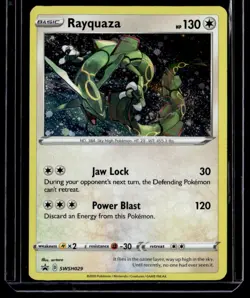 Rayquaza SWSH029 Sword & Shield Promo Cards English Pokemon Card - Image 1