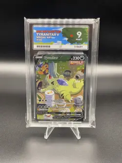 Tyranitar v Battle Styles Alternative Art Card 155/163 Swsh05 - Pokemon Card - Image 1