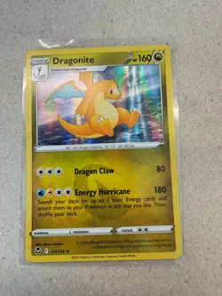 Dragonite 131/195 SWSH12: Silver Tempest Holo Rare Pokemon Card Mint/NM - Image 2