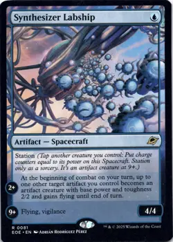 Synthesizer Labship Edge of Eternities - Magic MTG NM - Image 1