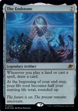 The Endstone (Foil) Edge of Eternities - Magic MTG NM - Image 1